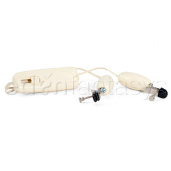 Vibrating clamp adjustable