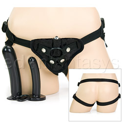 Bend over beginner kit intermediate - Harness and dildo set