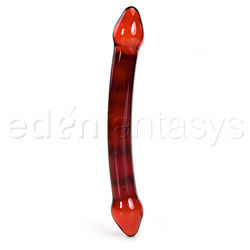 Solid double dong - Glass dildo