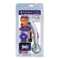 Danni&rsquo;s e-glass G-spot lover - Glass G-spot shaft