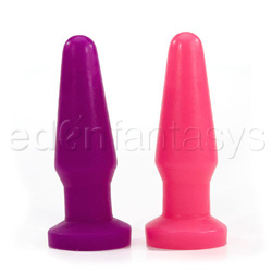 Silicone neon anal plug - Butt plug