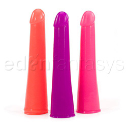 Vibrating silicone neon probe