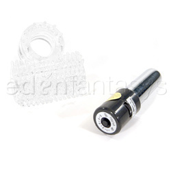 Clit brush cockring - Cock ring
