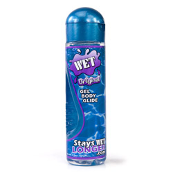 Wet gel lubricant