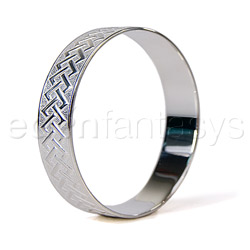 Silver celtic cock ring