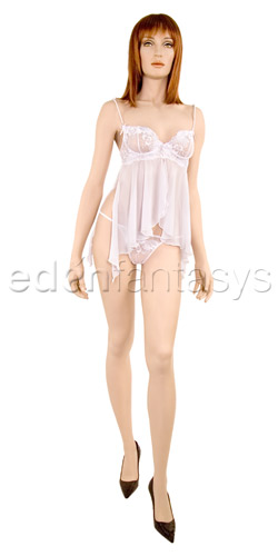Iridescence babydoll with thong - Babydoll and panty set