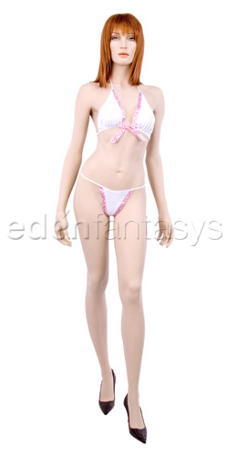 Random hearts bra and g-string