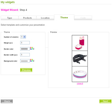 Step 2: Select Template