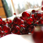 Glass berry garland 2 
