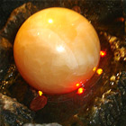 floating ball in fountain