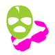 Bdsm blindfolds, collars and masks