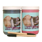 Fluorescent liquid latex
