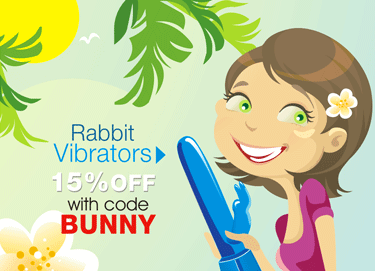 Rabbit vibrators 15% OFF with code BUNNY