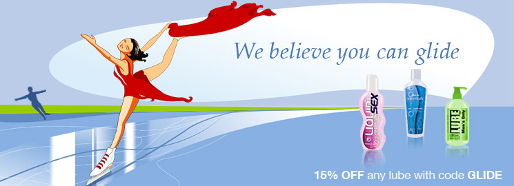We believe you can glide 15% OFF any lube with code GLIDE