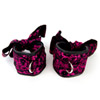 Silk sashay cuffs