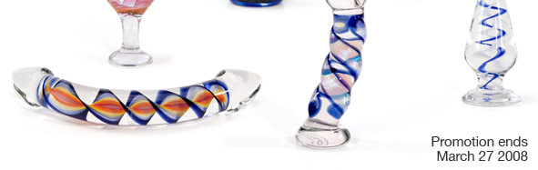 Glass Sex Toys. Objects of Art. Objects of Pleasure. Enjoy the Most Beautiful Sex Toys. 10% OFF on all Glass Toys with code CLASS10