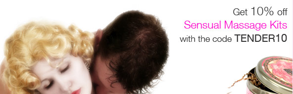 Get 10% off. Sensual Massage Kits with the code TENDER10