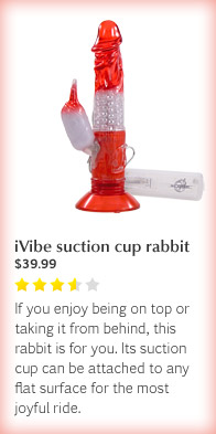 iVIBE suction cup rabbit