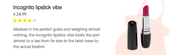 Incognito lipstick vibe