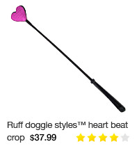 Ruff doggie styles heart beat crop
