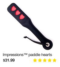 Impressions paddle hearts