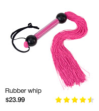 Rubber whip