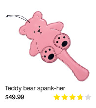 Teddy bear spank-her