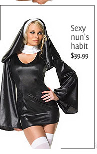 Sexy nun's habit