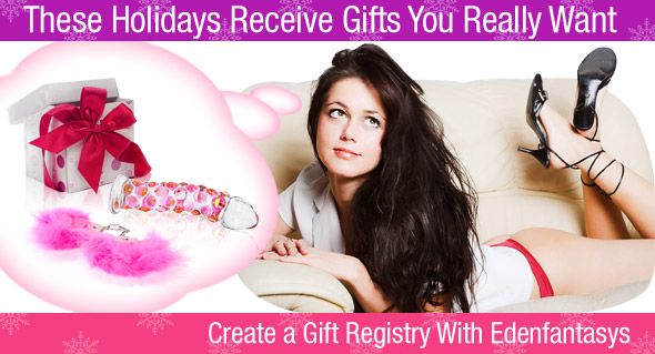Get sex toys you like with Gift Registry
