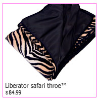 Liberator safari throw