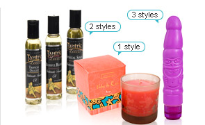 15% off sensual and sexy tropical toys