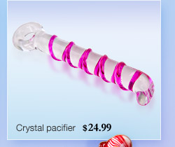 Crystal pacifier