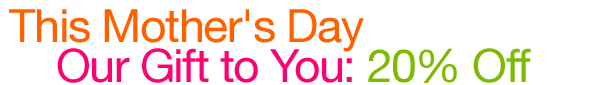 Gift to Moms &ndash; 20% of Sex Toys and Lingerie
