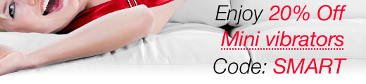 Enjoy 20% Off Mini vibrators with Code: SMART