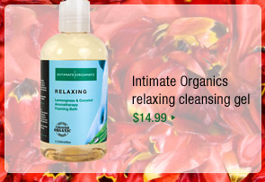 Intimate Organics relaxing cleansing gel