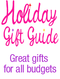 Holiday Gift Guide. Great gifts for all budgets