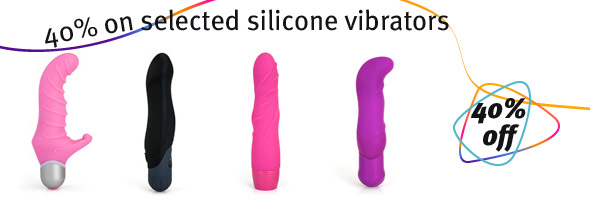 40% on selected silicone vibrators