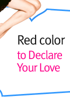 Red color to Declare Your Love