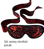 Silk sashay blindfold