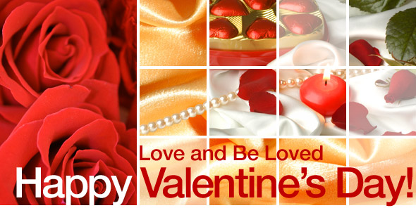 Love and Be Loved. Happy Valentine's Day!