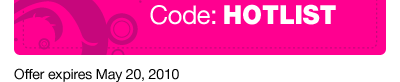 with Code: HOTLIST