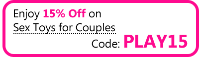 Enjoy 15% Off on Sex Toys for Couples with Code: PLAY15