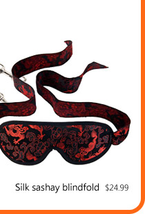 Silk sashay blindfold