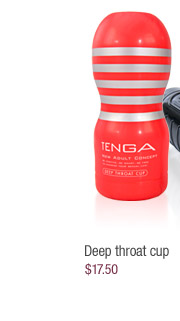 Deep throat cup