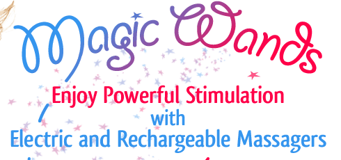 Magic Wands. Enjoy Powerful Stimulation with Electric and Rechargeable Massagers