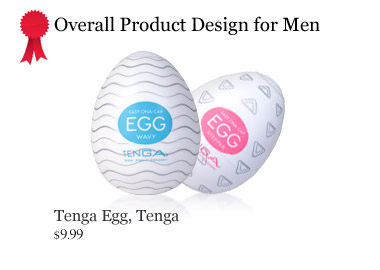 Overall Product Design for Men: Tenga egg masturbator