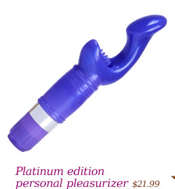 Platinum edition personal pleasurizer