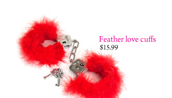 Feather love cuffs