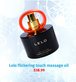 Lelo flickering touch massage oil