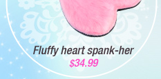 Fluffy heart spank-her